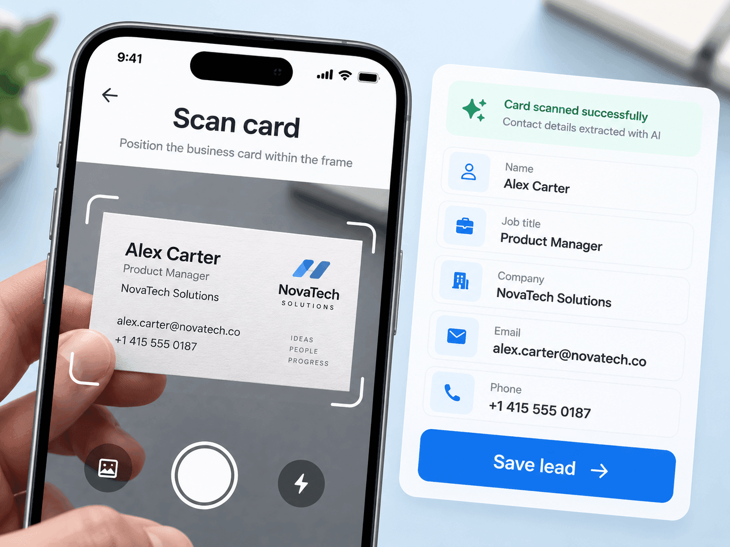 An Exhibition Lead Tool That Connects to Your CRM
